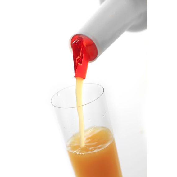 BarUp Dosier- und Aufbewahrungsflasche, 0,8L, Weiß, ⌀90x(H)300mm 2 BarUp Dosier- und Aufbewahrungsflasche, 0,8L, Weiß, ⌀90x(H)300mm