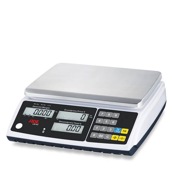 ADE Geeichte Ladenwaage ADE LW100 ADE Geeichte Ladenwaage ADE LW100