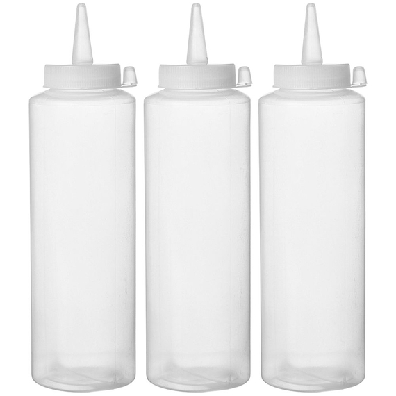 Hendi Spenderflaschen, 3er Set, 0,7L, Transparent, 3 Stk., ⌀70x(H)240mm Hendi Spenderflaschen, 3er Set, 0,7L, Transparent, 3 Stk., ⌀70x(H)240mm