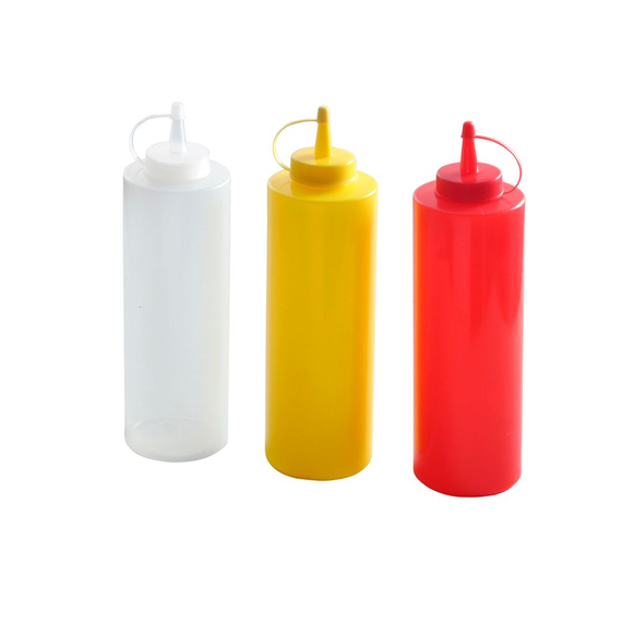 Hendi Spenderflaschen, 3er Set, 0,7L, Transparent, 3 Stk., ⌀70x(H)240mm 1 Hendi Spenderflaschen, 3er Set, 0,7L, Transparent, 3 Stk., ⌀70x(H)240mm