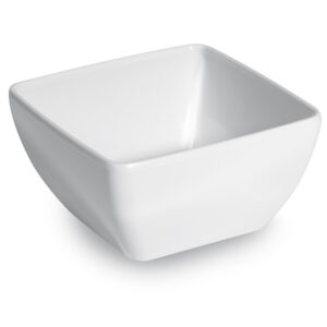 Hendi Quadratische Schüssel., Weiß, 130x130x(H)65mm