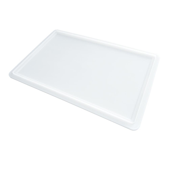 Deckel für Pizzaballenbehälter, Polyethylen 600x400x20 mm Deckel für Pizzaballenbehälter, Polyethylen 600x400x20 mm
