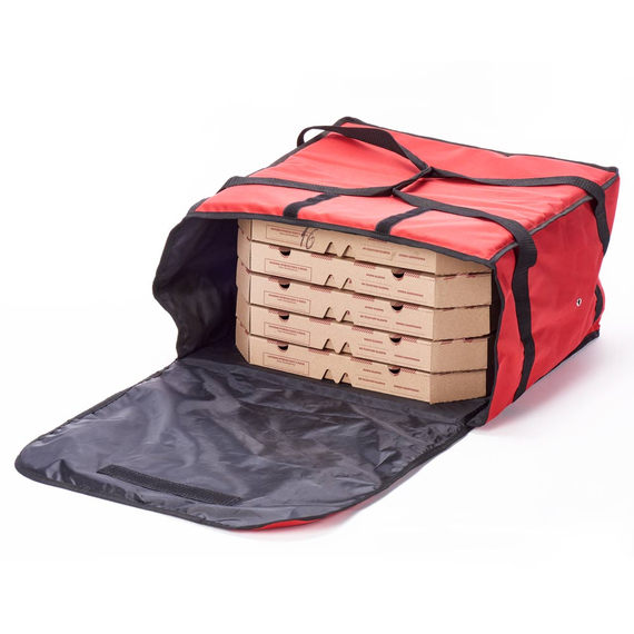 Pizza Transporttasche, Frontlader, allseitig isoliert, 500x500x300 mm 1 Pizza Transporttasche, Frontlader, allseitig isoliert, 500x500x300 mm