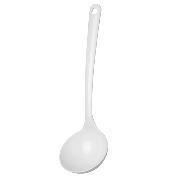 Hendi Saucenlöffel, 0,14L, Weiß, 300x93mm Hendi Saucenlöffel, 0,14L, Weiß, 300x93mm