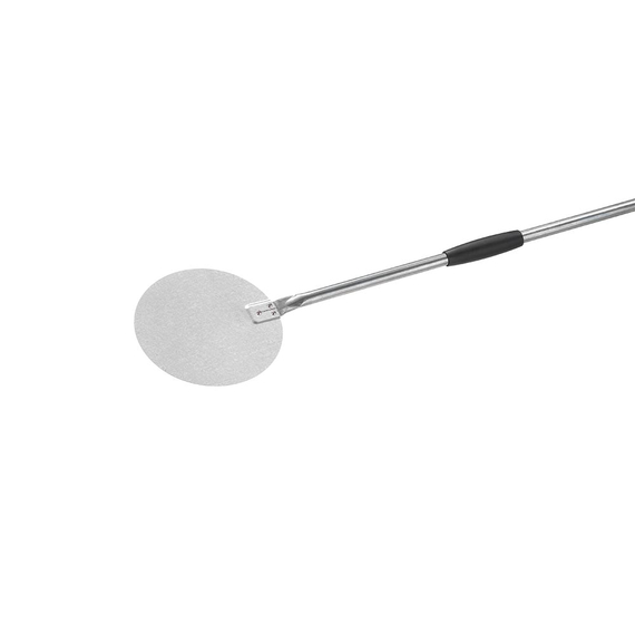 Pizzaschaufel aus Aluminium, runde Schaufel Ø 200 mm, Gesamtlänge 1690 mm Pizzaschaufel aus Aluminium, runde Schaufel Ø 200 mm, Gesamtlänge 1690 mm
