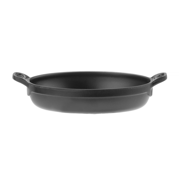 Fine Dine Miniatur-Pfanne, oval, Schwarz, 155x80x(H)37mm 1 Fine Dine Miniatur-Pfanne, oval, Schwarz, 155x80x(H)37mm
