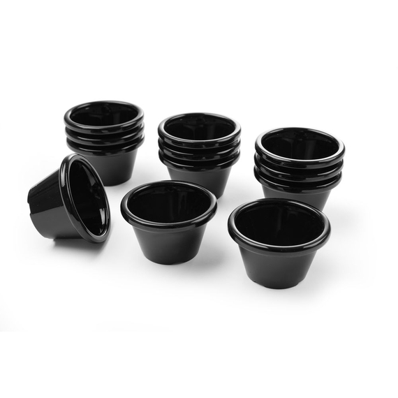 Hendi Auflaufförmchen - 12 Stk., 0,045L, Schwarz, 12 Stk., ⌀60x(H)35mm 3 Hendi Auflaufförmchen - 12 Stk., 0,045L, Schwarz, 12 Stk., ⌀60x(H)35mm