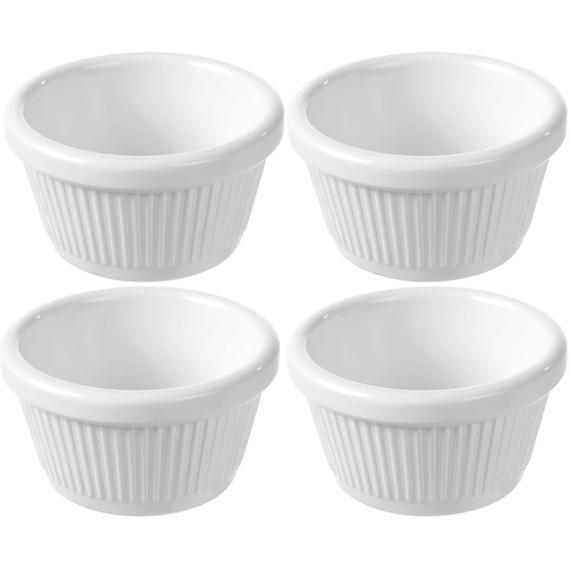 Hendi Auflaufförmchen – 4 Stück, 0,05L, 4 Stk., ⌀70x(H)35mm Hendi Auflaufförmchen – 4 Stück, 0,05L, 4 Stk., ⌀70x(H)35mm