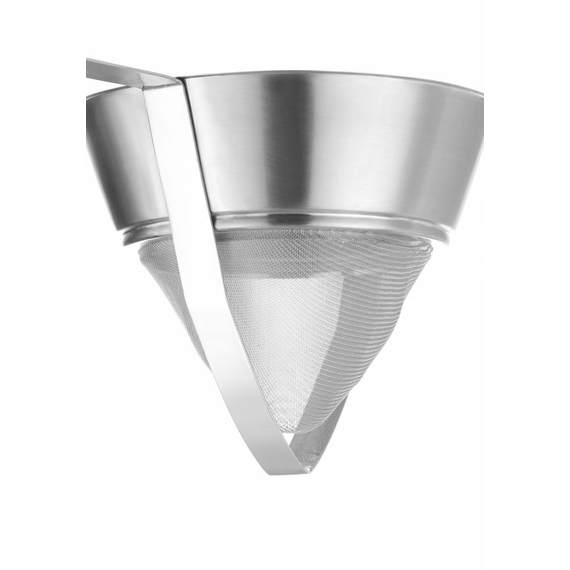 Hendi Konisches Sieb mit Drahtgeflecht, verstärkt, 505x250x(H)200mm 2 Hendi Konisches Sieb mit Drahtgeflecht, verstärkt, 505x250x(H)200mm