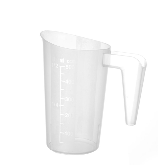 Hendi Messbecher, stapelbar, 0,5L, ⌀95x(H)136mm Hendi Messbecher, stapelbar, 0,5L, ⌀95x(H)136mm