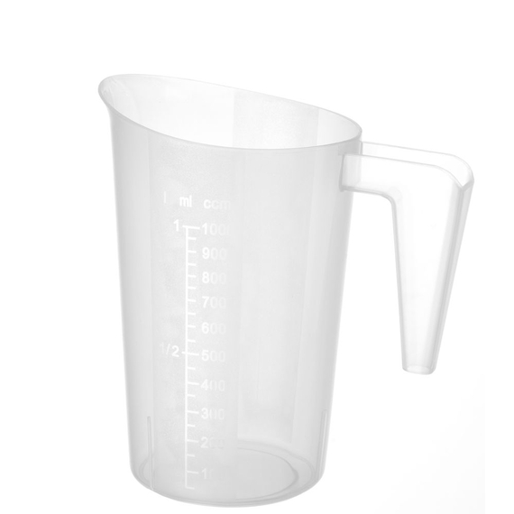 Hendi Messbecher, stapelbar, 1L, ⌀124x(H)170mm Hendi Messbecher, stapelbar, 1L, ⌀124x(H)170mm