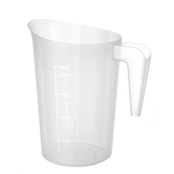 Hendi Messbecher, stapelbar, 2L, ⌀160x(H)205mm Hendi Messbecher, stapelbar, 2L, ⌀160x(H)205mm