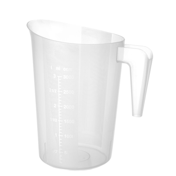 Hendi Messbecher, stapelbar, 3L, ⌀181x(H)233mm Hendi Messbecher, stapelbar, 3L, ⌀181x(H)233mm