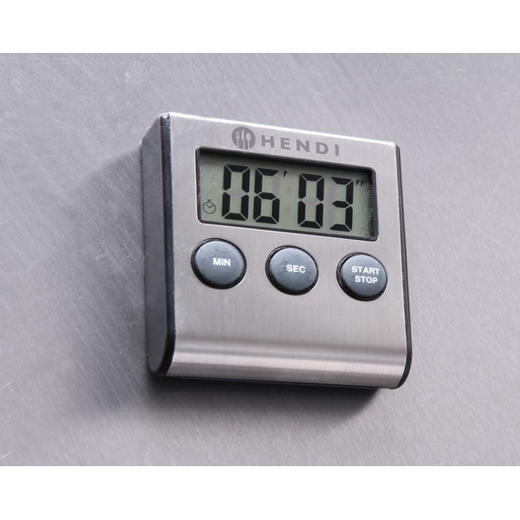 Hendi Digitale Küchenuhr, 65x70x(H)17mm 2 Hendi Digitale Küchenuhr, 65x70x(H)17mm