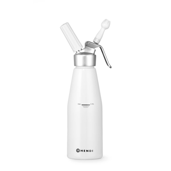 Hendi Sahnespender, Kitchen Line, 0,95L, ⌀95x(H)320mm 1 Hendi Sahnespender, Kitchen Line, 0,95L, ⌀95x(H)320mm