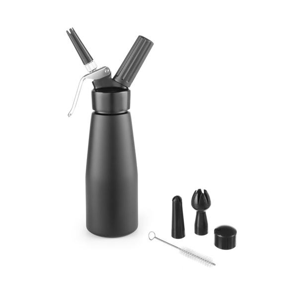 Hendi Sahnespender, schwarz, Kitchen Line, 0,5L, Schwarz, ⌀80x(H)260mm 4 Hendi Sahnespender, schwarz, Kitchen Line, 0,5L, Schwarz, ⌀80x(H)260mm