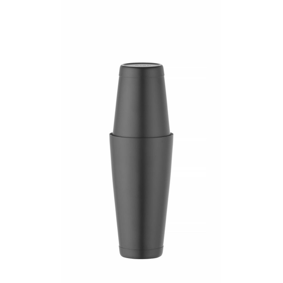 BarUp Tin-on-Tin Boston Shaker, 0,8L, Schwarz, ⌀90mm BarUp Tin-on-Tin Boston Shaker, 0,8L, Schwarz, ⌀90mm