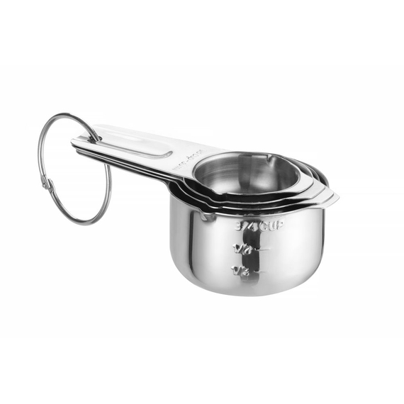 Hendi Messbecher - Set mit 4 Stk., 135x80x(H)45mm Hendi Messbecher - Set mit 4 Stk., 135x80x(H)45mm