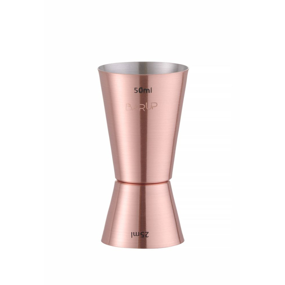 BarUp Barmaß 25/50 ml, Kupfer, ⌀42x(H)86mm BarUp Barmaß 25/50 ml, Kupfer, ⌀42x(H)86mm