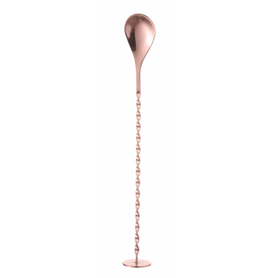 BarUp Barlöffel mit Stößel, Kupfer, 280x35mm BarUp Barlöffel mit Stößel, Kupfer, 280x35mm