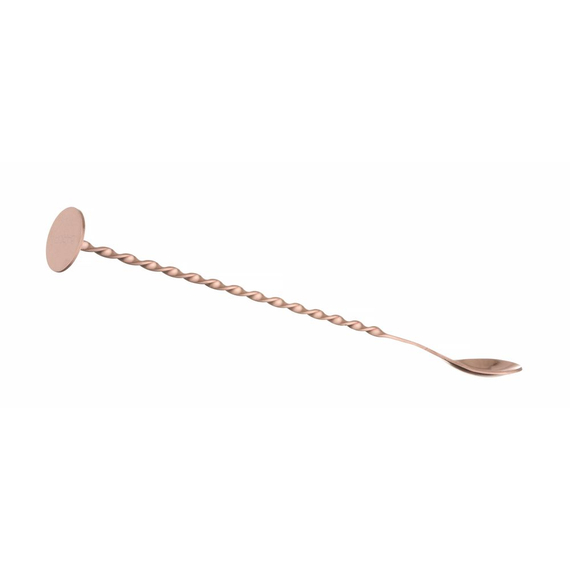 BarUp Barlöffel mit Stößel, Kupfer, 280x35mm 2 BarUp Barlöffel mit Stößel, Kupfer, 280x35mm