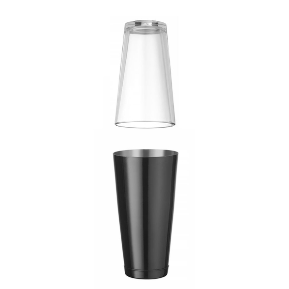 BarUp Boston Shaker, 0,8L, Schwarz, ⌀x(H)mm 2 BarUp Boston Shaker, 0,8L, Schwarz, ⌀x(H)mm