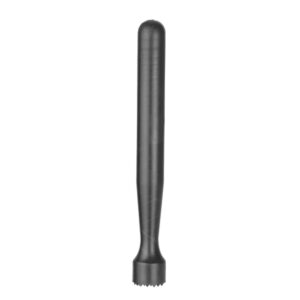BarUp Cocktail-Stößel, gezahnt, Schwarz, ⌀34x207mm