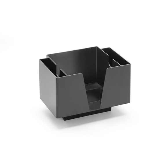 BarUp Barcaddy - 3 Fächer, Schwarz, 193x143x(H)136mm BarUp Barcaddy - 3 Fächer, Schwarz, 193x143x(H)136mm