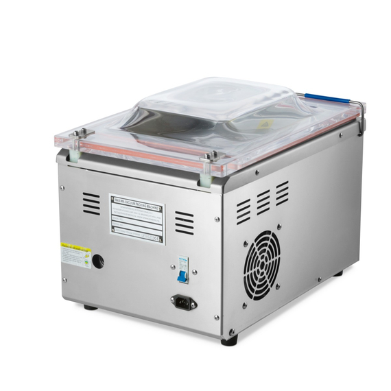 Maxima Gastro Vakuumiergerät - 26 cm Siegelbalken - W28 x D38,5 cm x H9 Kammer 3 Maxima Gastro Vakuumiergerät - 26 cm Siegelbalken - W28 x D38,5 cm x H9 Kammer