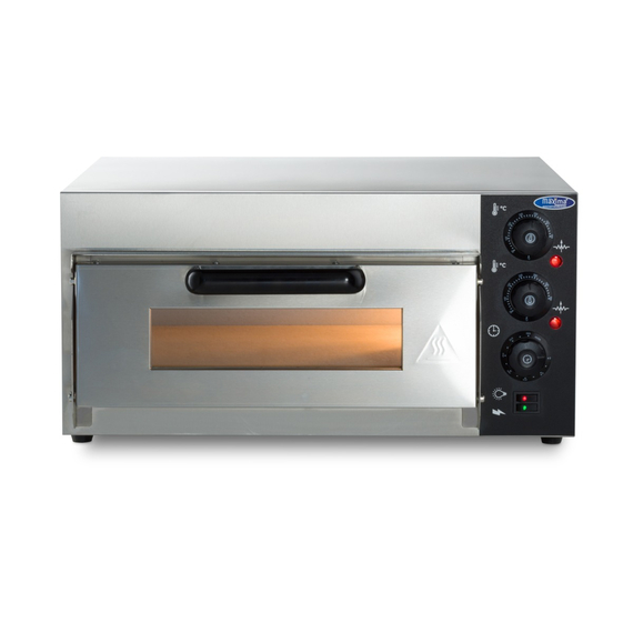 Maxima Gastro Pizzaofen - Passt 1 x Ø 40 cm Pizza 4 Maxima Gastro Pizzaofen - Passt 1 x Ø 40 cm Pizza