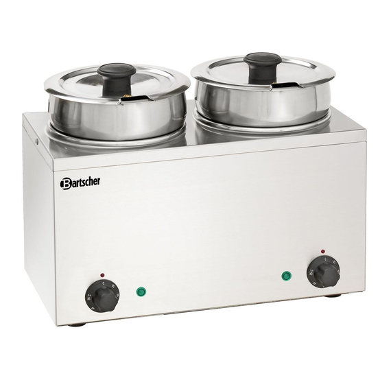 Bartscher Bain Marie Hotpot, 2x Topf, 3,5 L Bartscher Bain Marie Hotpot, 2x Topf, 3,5 L
