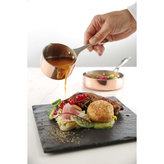 Hendi Miniatur-Kasserolle mit Ausgießer, 0,16L, ⌀75x(H)40mm 1 Hendi Miniatur-Kasserolle mit Ausgießer, 0,16L, ⌀75x(H)40mm