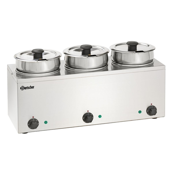 Bartscher Bain Marie Hotpot, 3x Topf, 3,5 L Bartscher Bain Marie Hotpot, 3x Topf, 3,5 L