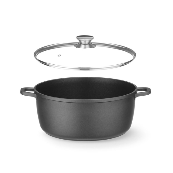Hendi Kasserolle mit Antihaft-Beschichtung, 9L, Schwarz, 405x332x(H)138mm 1 Hendi Kasserolle mit Antihaft-Beschichtung, 9L, Schwarz, 405x332x(H)138mm
