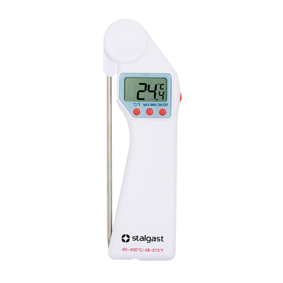 Klapp-Thermometer, Temperaturbereich -50 °C bis 300 °C Klapp-Thermometer, Temperaturbereich -50 °C bis 300 °C