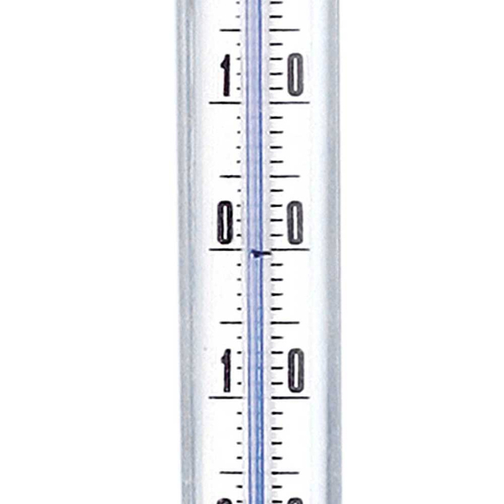 Thermometer mit Metall-Clip, Temperaturbereich -20 °C bis 50 °C 1 Thermometer mit Metall-Clip, Temperaturbereich -20 °C bis 50 °C