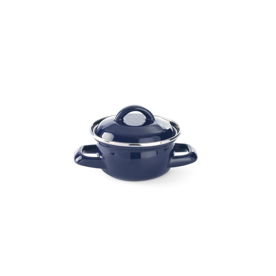 Hendi Suppen-/Saucentöpfchen - mit Deckel, 0,3L, Blau, ⌀115x(H)90mm Hendi Suppen-/Saucentöpfchen - mit Deckel, 0,3L, Blau, ⌀115x(H)90mm