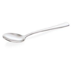 Was Germany Dessertlöffel Set HAMBURG, 18 cm, Set á 12 Stück, Chromnickelstahl 18/10