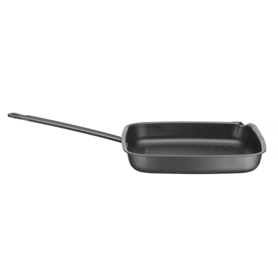 Hendi Grillpfanne, quadratisch, 480x282x(H)80mm 1 Hendi Grillpfanne, quadratisch, 480x282x(H)80mm