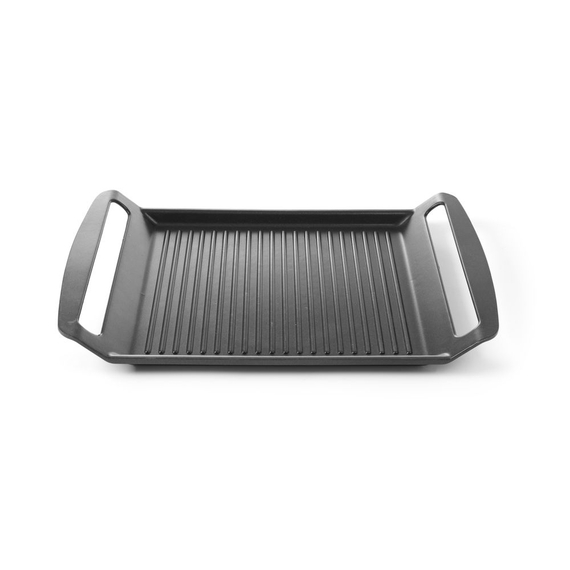 Hendi Grillplatte für Induktionskocher, 390x260x(H)35mm Hendi Grillplatte für Induktionskocher, 390x260x(H)35mm