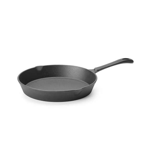 Hendi Gusseisenpfanne, Schwarz, ⌀250x(H)40mm 2 Hendi Gusseisenpfanne, Schwarz, ⌀250x(H)40mm