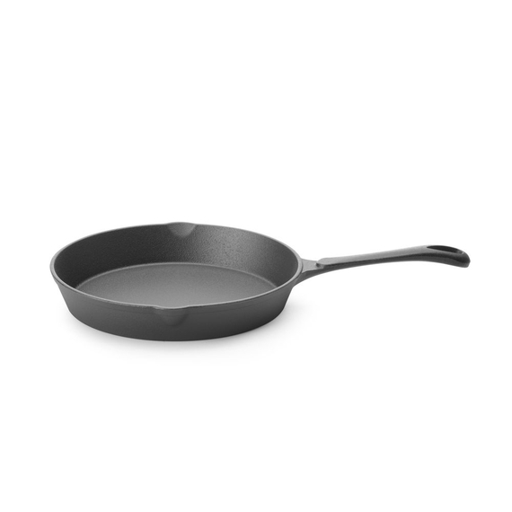 Hendi Gusseisenpfanne, Schwarz, ⌀250x(H)40mm 1 Hendi Gusseisenpfanne, Schwarz, ⌀250x(H)40mm