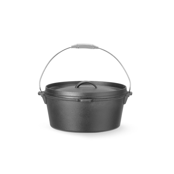 Hendi Gusseisentopf, 7,2L, Schwarz, ⌀310x(H)130mm, Rund 1 Hendi Gusseisentopf, 7,2L, Schwarz, ⌀310x(H)130mm, Rund