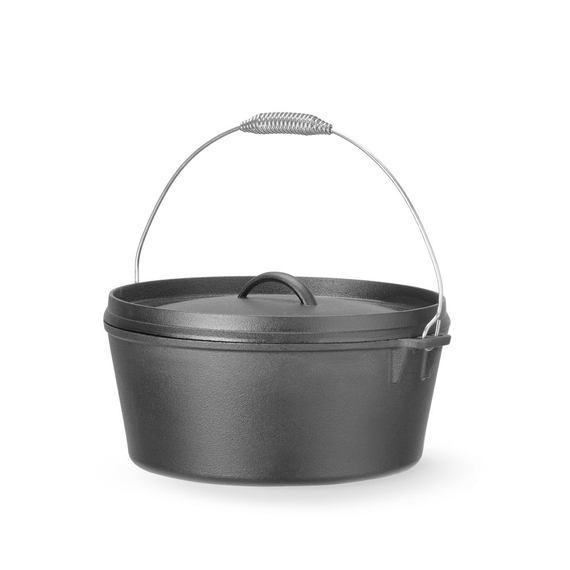 Hendi Gusseisentopf, 7,2L, Schwarz, ⌀310x(H)130mm, Rund 2 Hendi Gusseisentopf, 7,2L, Schwarz, ⌀310x(H)130mm, Rund