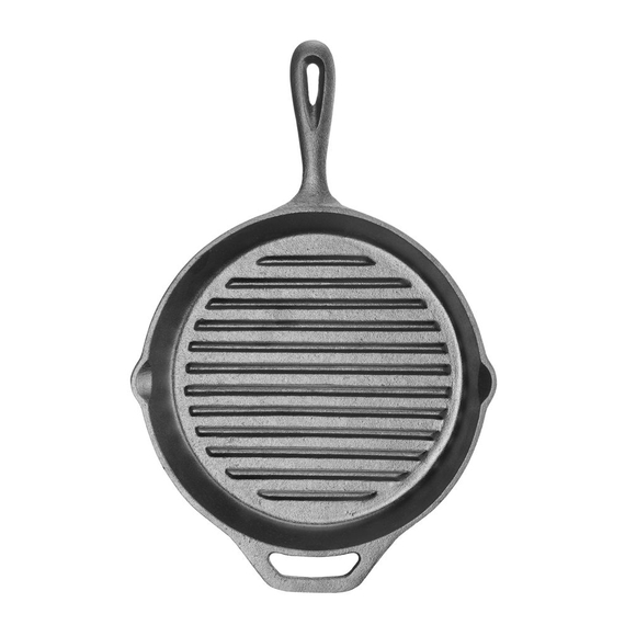 Hendi Gusseisen-Grillpfanne, 398x265x(H)48mm Hendi Gusseisen-Grillpfanne, 398x265x(H)48mm