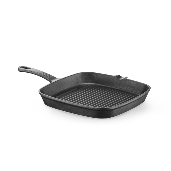 Hendi Gusseisen-Grillpfanne, 230x230x(H)25mm Hendi Gusseisen-Grillpfanne, 230x230x(H)25mm