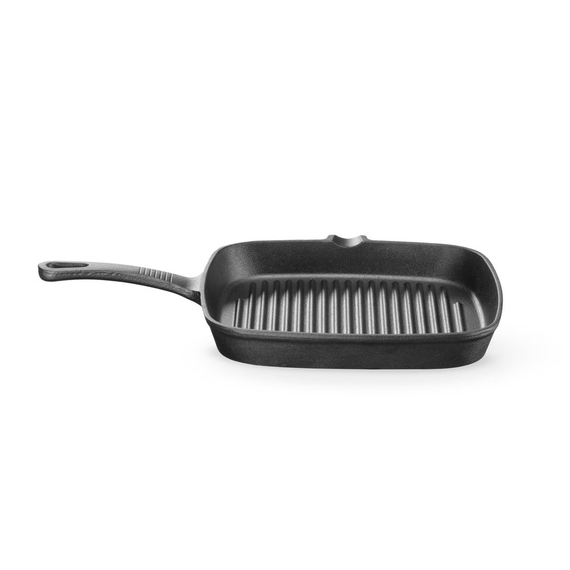 Hendi Gusseisen-Grillpfanne, 230x230x(H)25mm 1 Hendi Gusseisen-Grillpfanne, 230x230x(H)25mm