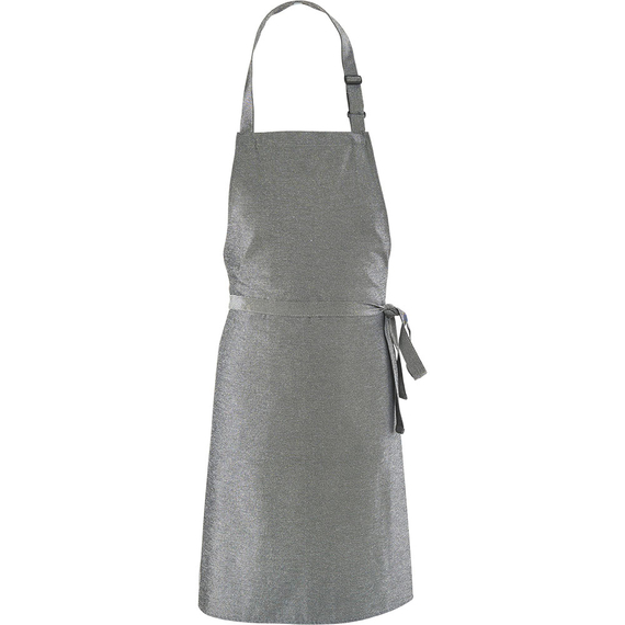 Nino Cucino Latzschürze, Mischgewebe, grau, L. 92 cm Nino Cucino Latzschürze, Mischgewebe, grau, L. 92 cm