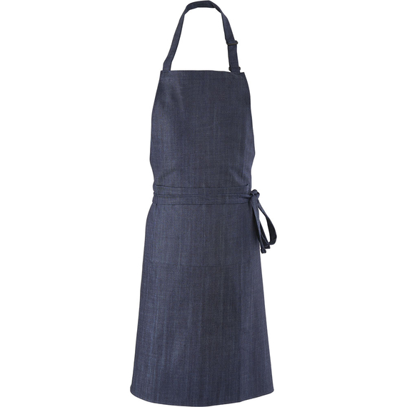Nino Cucino Latzschürze, Mischgewebe, navy-blau, L. 92 cm Nino Cucino Latzschürze, Mischgewebe, navy-blau, L. 92 cm