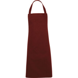 Nino Cucino Latzschürze, Bordeaux, Länge 96 cm